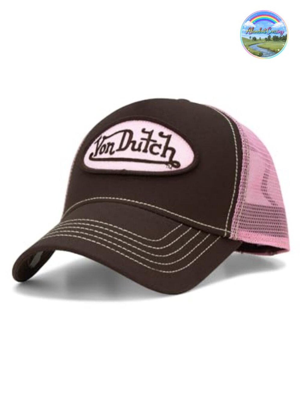 Von Dutch Trucker Hat Unisex Snapback Baseball Cap Mesh Back